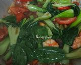 Gambar langkah 6 resipi Baby Kailan Masak Sos Tiram.