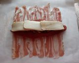 Bacon-ös gombás sertésszűz vele sült krumplival recept fázis 3 fotója