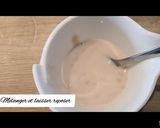 A picture of step 1 of Brussels Waffles with Fresh Yeast.