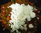 A picture of step 3 of Paneer bhurji.