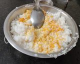 A picture of step 1 of Pulihora.