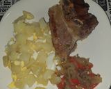 Foto del paso 5 de la receta: Asado al horno con ensalada de papa y huevo