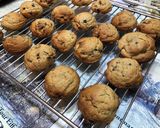 Φωτογραφία βήματος 7 της συνταγής Chewy oatmeal chocolate-chip & pecans cookies