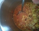 A picture of step 9 of Rajesthani masalamoong daal khichdi.