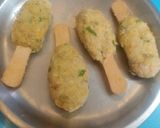 A picture of step 3 of Crispy Corn Kabab.