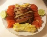 Foto del paso 7 de la receta: Rollo de carne de res molida relleno de jamón y queso