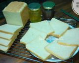 Foto langkah ke 8 dari resep Roti Tawar (eggless).