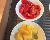 Hình bước làm 2 của món Canh chua cá hồi