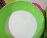 Foto langkah ke 2 dari resep Bubur SumSum Bunga Telang.