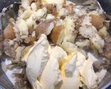 A picture of step 4 of Colcannon ☘️🍀.