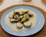 Foto del paso 5 de la receta: Coles de Bruselas "Cacio e Pepe"