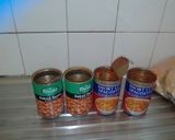 A picture of step 1 of Pasta salad with achar.
