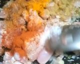 A picture of step 2 of Bread chicken samosa.