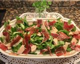 Foto del paso 3 de la receta Ensalada de Canónigos, Foie y jamón ibérico. Sin gluten