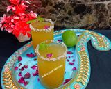 A picture of step 4 of Mango Panna.