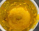 A picture of step 1 of Matar Paneer.