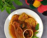 Asam Padeh Kapalo Sisiak (Asam Pedas Kepala Ikan Tongkol Tuna) langkah memasak 6 foto