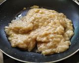 A picture of step 2 of Kerala Banana/balehannu Halwa.