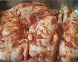 صورة لخطوة 2 من وصفة دجاج محشي أرز بالخضار في الفرن 🍗🐓