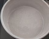 A picture of step 1 of Wheat and Jaggery Cake.