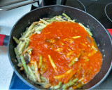 Foto del paso 5 de la receta: Fusilli pugliesi tris con atún y champis