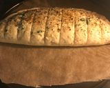 A picture of step 6 of Cheesy garlic bread recipe or Garlic cheese bread.