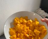 Une image de l'étape 3 de Panna cotta mangue citron vert.