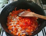Foto del paso 4 de la receta: Guiso vegano de lentejas turcas partidas