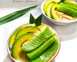 Foto langkah ke 6 dari resep Es Bongko Ati Pari (Topping Alpukat dan Roti Tawar).