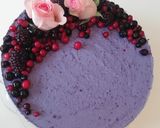 A picture of step 3 of Blueberry cake (Vegan).