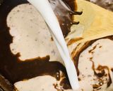 A picture of step 3 of Drooling chocolate custard dessert.