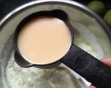 A picture of step 7 of Raw mango icecream.