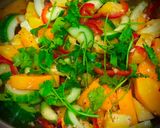 Hình bước làm 4 của món Tropical fruits salad