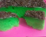 Foto langkah ke 7 dari resep Brownis kukus pandan.