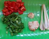 Foto langkah ke 3 dari resep Sotong a.k.a. Cumi tumis pedas.