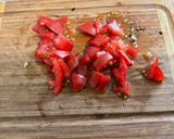 Une image de l'étape 6 de Œufs au four, tomates, champignons et feta.