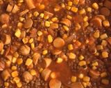 Virslivel és lencsével töltött tésztabatyuk (vegán) recept fázis 4 fotója