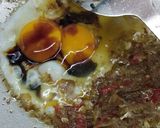Gambar langkah 3 resipi Nasi Goreng Terbalik (2 kali tumis).