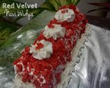 Foto langkah ke 5 dari resep Bolu Gulung Red velvet.
