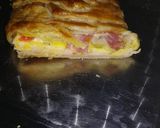Foto del paso 2 de la receta: Trenza de hojaldre relleno salado