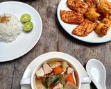 Foto langkah ke 3 dari resep Sup Ayam Hainan.