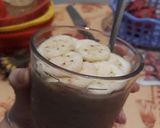 Hình bước làm 7 của món Sinh tố chuối milo ăn kèm mít xé sợi