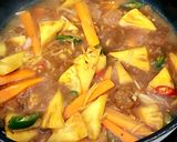 Hình bước làm 2 của món Cá nhồi thịt hấp
