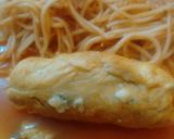 Foto del paso 8 de la receta: Pechugas rellenas de rajas con queso