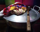 A picture of step 6 of Chana Achari pulao.