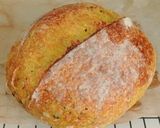 Foto langkah ke 19 dari resep Kunyit Jinten Hitam Italian Herbs Cheese Sourdough Bread.
