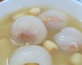 Hình bước làm 4 của món Chè hạt sen vải đậu xanh