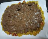 A picture of step 7 of Mashmellow jelly rice crisps chocolate rolls.