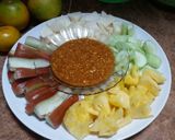 Foto langkah ke 4 dari resep Rujak Buah.