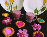 A picture of step 6 of Black Currant Lassi.